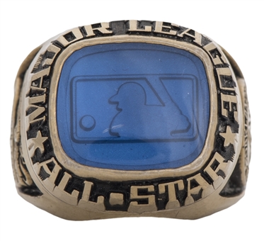 1987 Major League Baseball American League All Star Game Ring Presented to Willie Randolph (Randolph LOA)